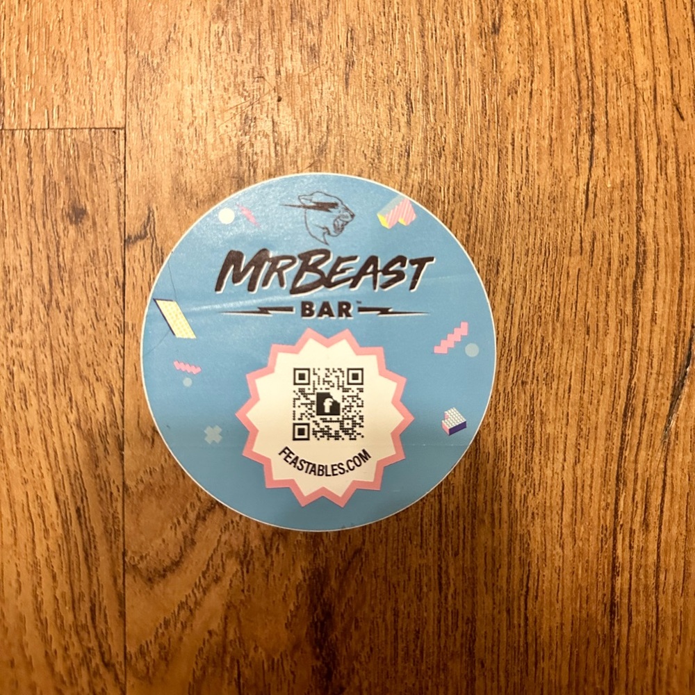 Mr Beast Bar Sticker